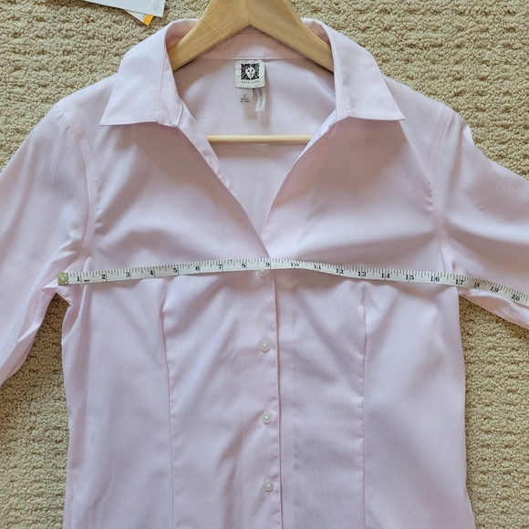 Anne Klein fitted button down shirt - "The Easy Care Shirt" - Picture 7 of 10